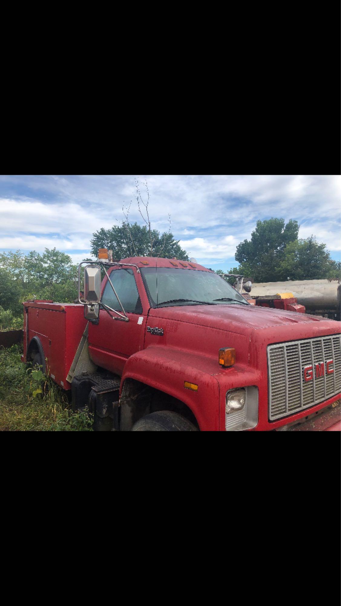 1995 gmc topkick service truck