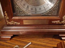Seth Thomas Mantle Clock, Goodyear Anniversary Clock, Cross Clock, Urn, Lamp