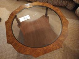 Glass Top Coffee Table