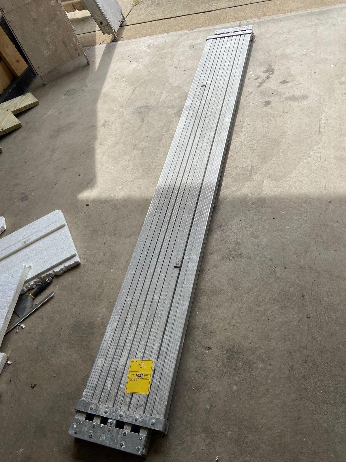 10' Aluminum Werner Ext. Plank
