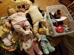 Baby dolls, doll clothes