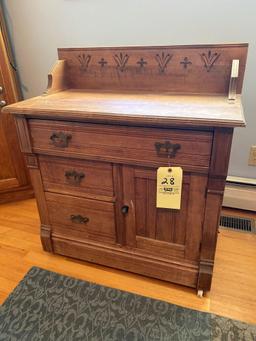 Victorian washstand.