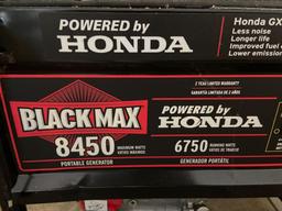 Honda Black Max 8450 Generator