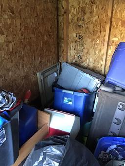 Contents of unit B14. 6'x8'