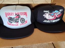 (21) Harley Davidson Snapback Hats