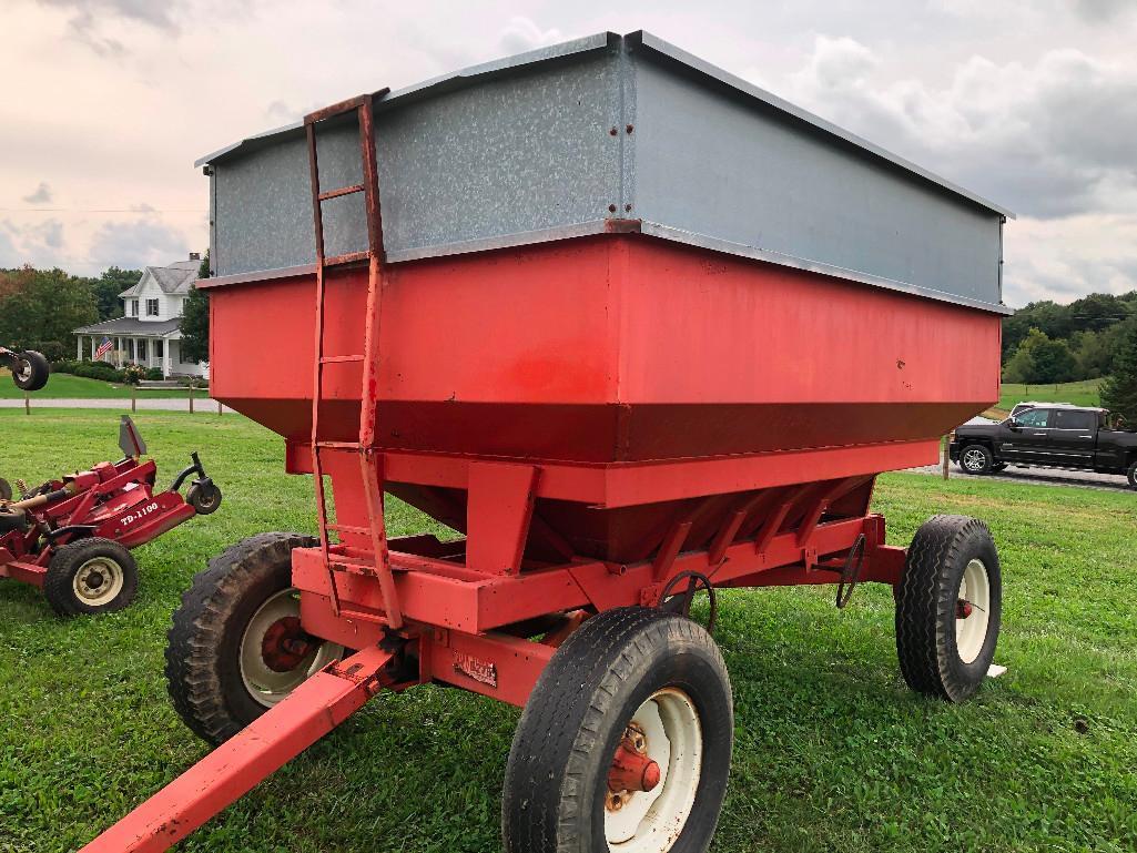 Kory 350 bu. center dump gravity box with side ext.