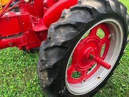 Farmall Super "C" NF, good rubber, fenders