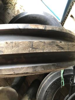 (2) New 7.50-16 3 rib front tires 8 ply