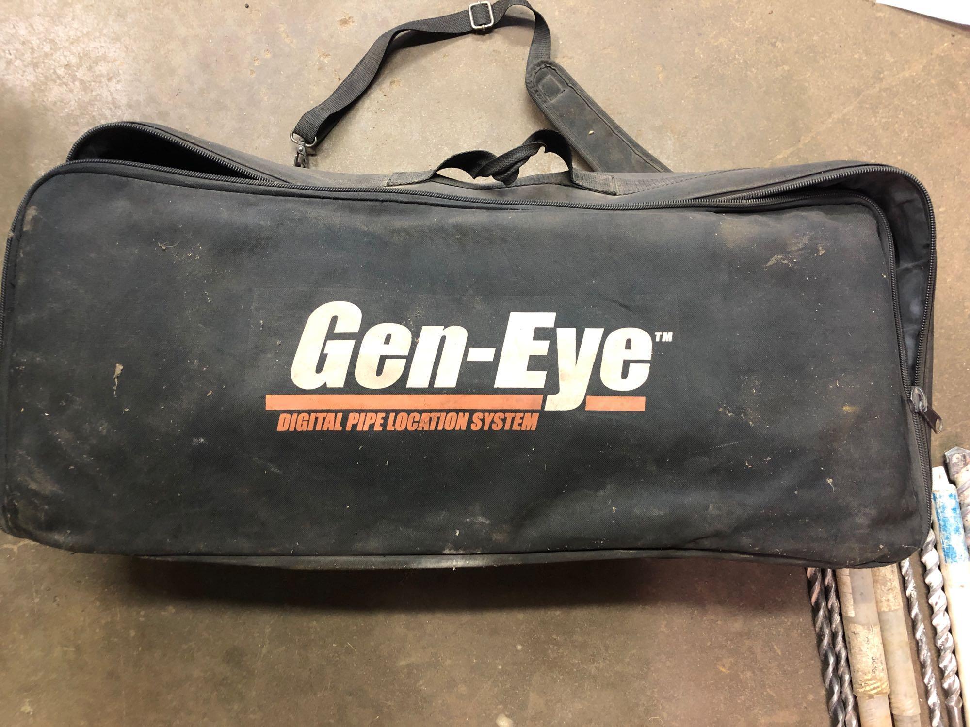 General Pipe Cleaners Gen-Eye Pope Inspection/Location System & (2) Gen-Eye Digital Locators & reel