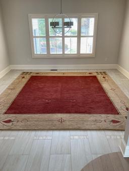 Stickley Highland Park Red Rug Hand Knotted