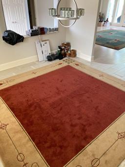 Stickley Highland Park Red Rug Hand Knotted