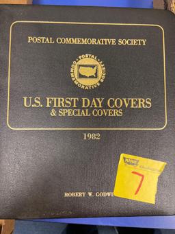 1982 U.S. First Day Covers stamps
