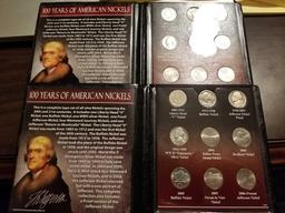 100 yrs of American nickels sets, bid x 2