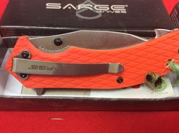 2 Sarge folding Knives