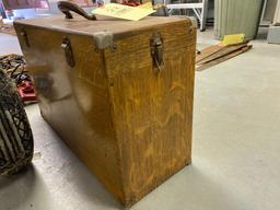 Nice wood machinist box
