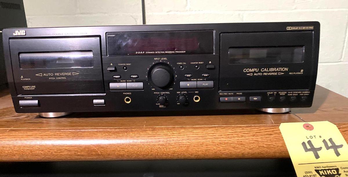 JVC TD-W354 Double cassette deck w/ Dolby noise reduction