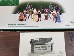 Dept 56 Village Accessories, Bid x 4