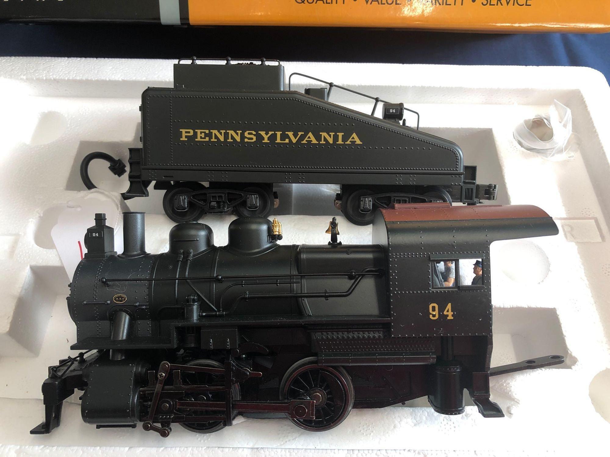 Kline Pennsylvania A5 Steam Switcher #94 Engine and Tender