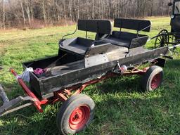 Buckboard pony wagon