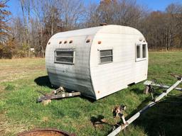 1968 Fleetwing bumper-pull camper