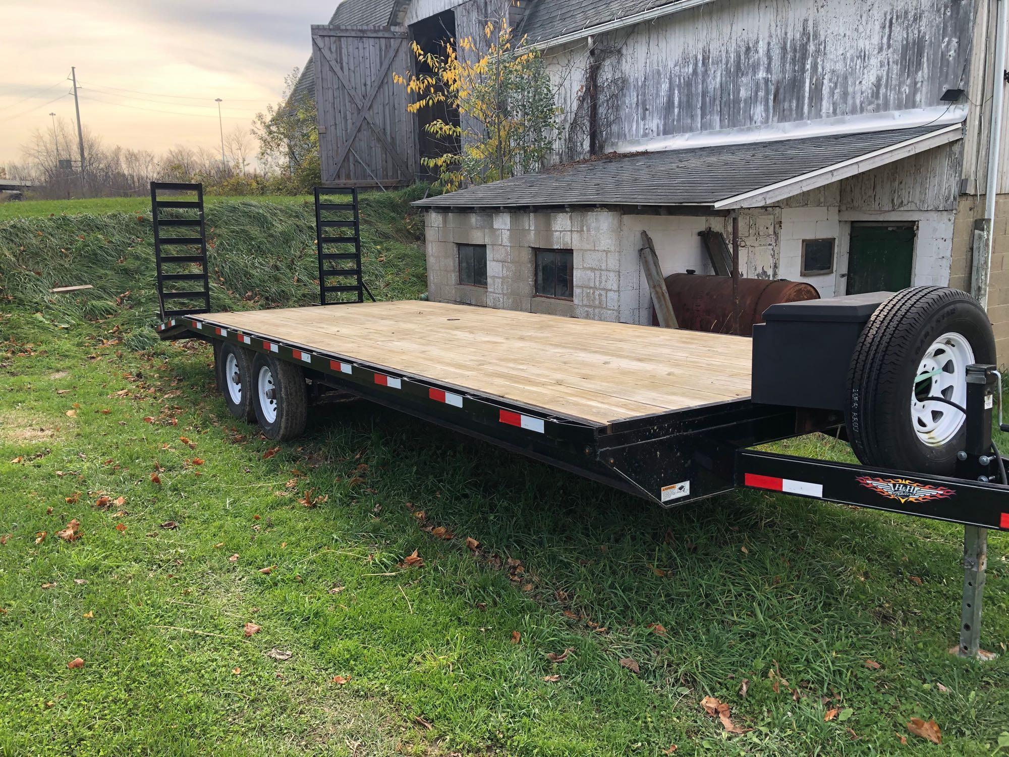 One owner H&H 2017 24ft trailer