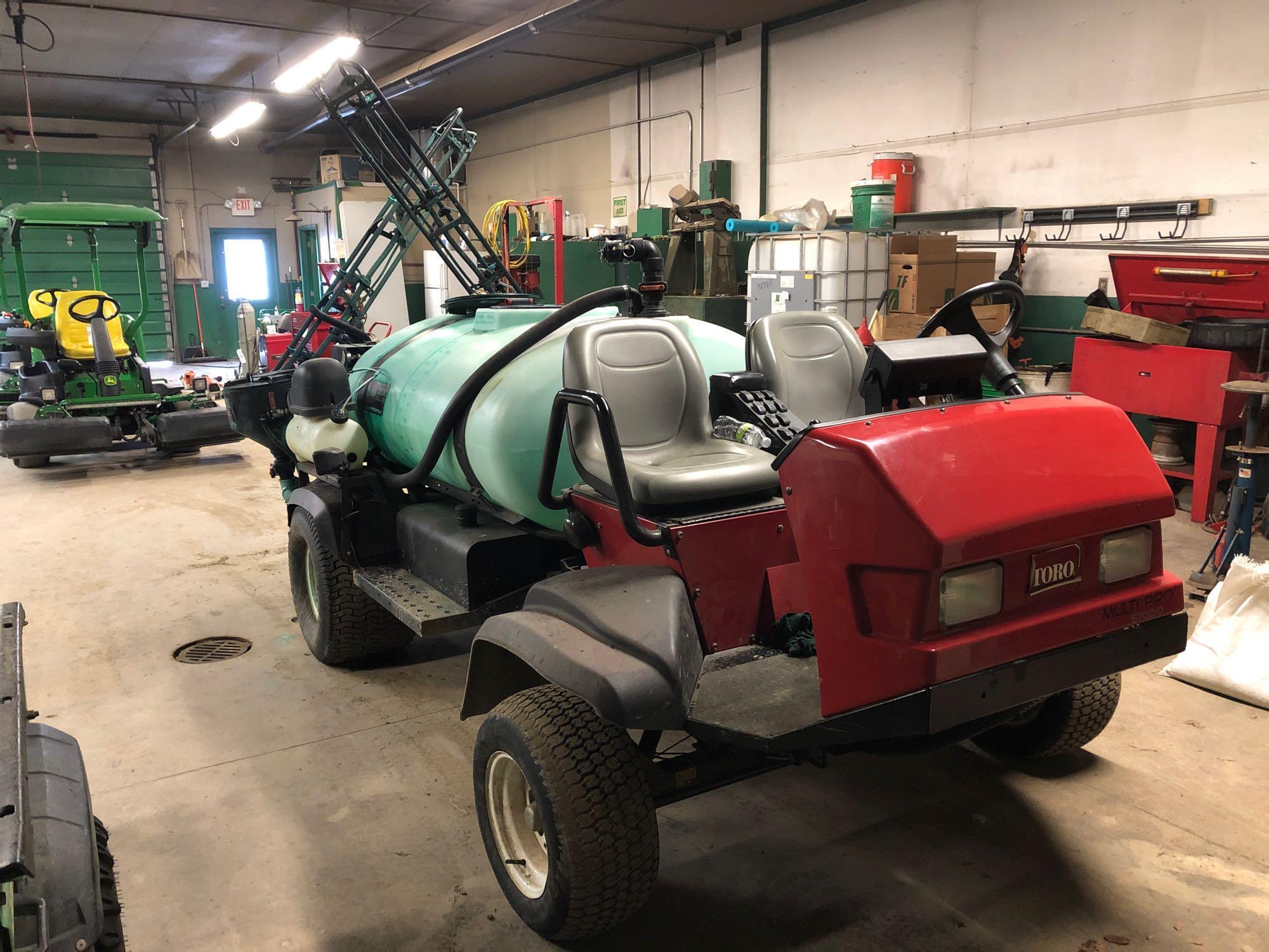 Toro MultiPro 5700-D 300-gal. sprayer, diesel, 2,211 hrs., 18' boom