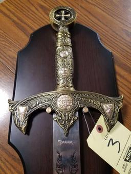 Decorative sword with holder 47.5 inches