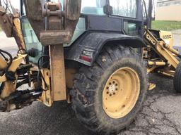 Ford 655C backhoe. Diesel. Runs. 24" - 48" - 12" buckets V