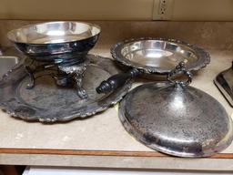 Silverplated Hot Dish Set