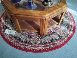 Round Oriental Rug