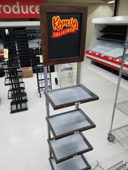 Wire racking, kahlua delicioso shelf, 6ft tall