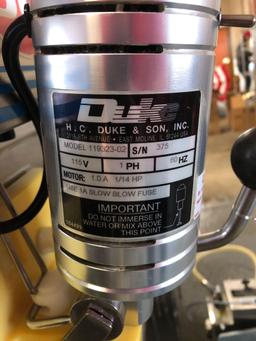 Duke shake freezer w/ Duke mixer