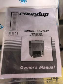 Roundup vertical contact toaster