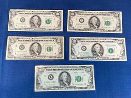 1977 $100 US Federal Reserve Notes