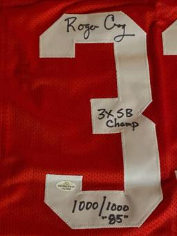 Roger Craig signed XL jersey, #1000 of 1000, Five Star COA #FS224999.