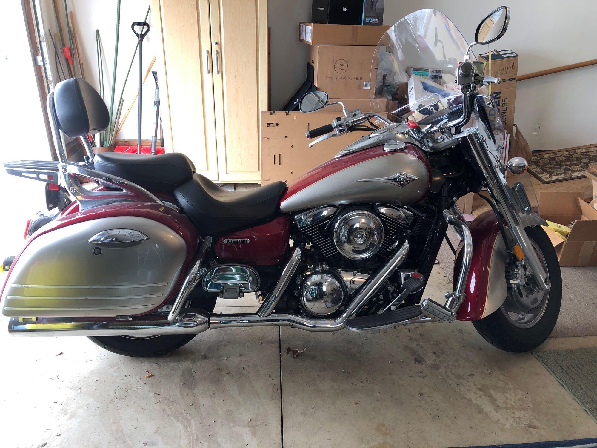 2007 Kawasaki Vulcan Nomad motorcycle