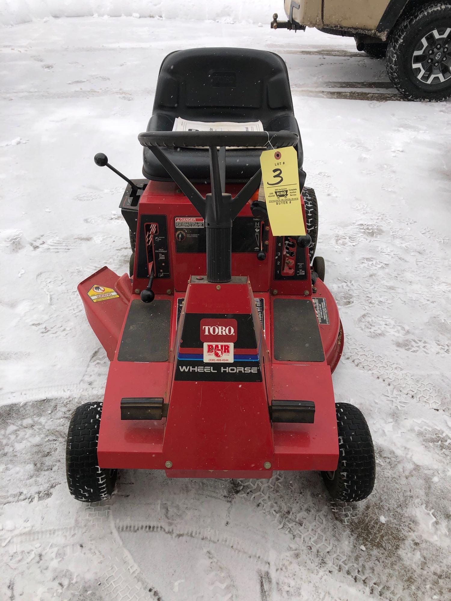 Toro Wheel Horse 12-32 riding mower