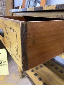 Early baker's table with drawers or kitchen island