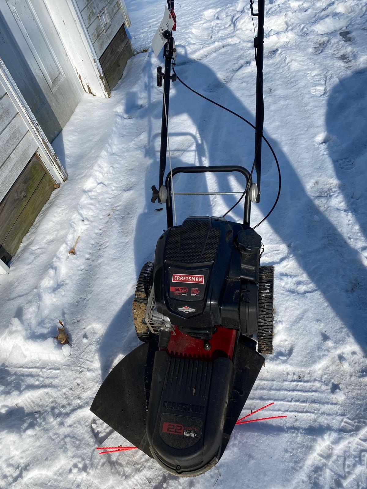 Craftsman walk behind trimmer