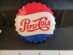 Modern Pepsi-Cola Bottle Cap Sign