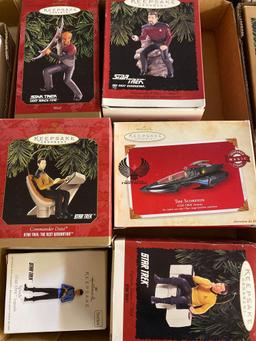 1 flat Star Trek Hallmark ornaments