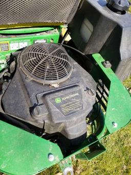 2015 John Deere Z445 zero turn mower, 24hp, 54 inch deck, 215 hrs