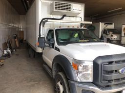 2016 F-550 XL V10 Automatic Transmission with Hercules Insulated Box and Thermo King Ref. Unit