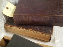 Antique books, history of civil war, Ohio highways