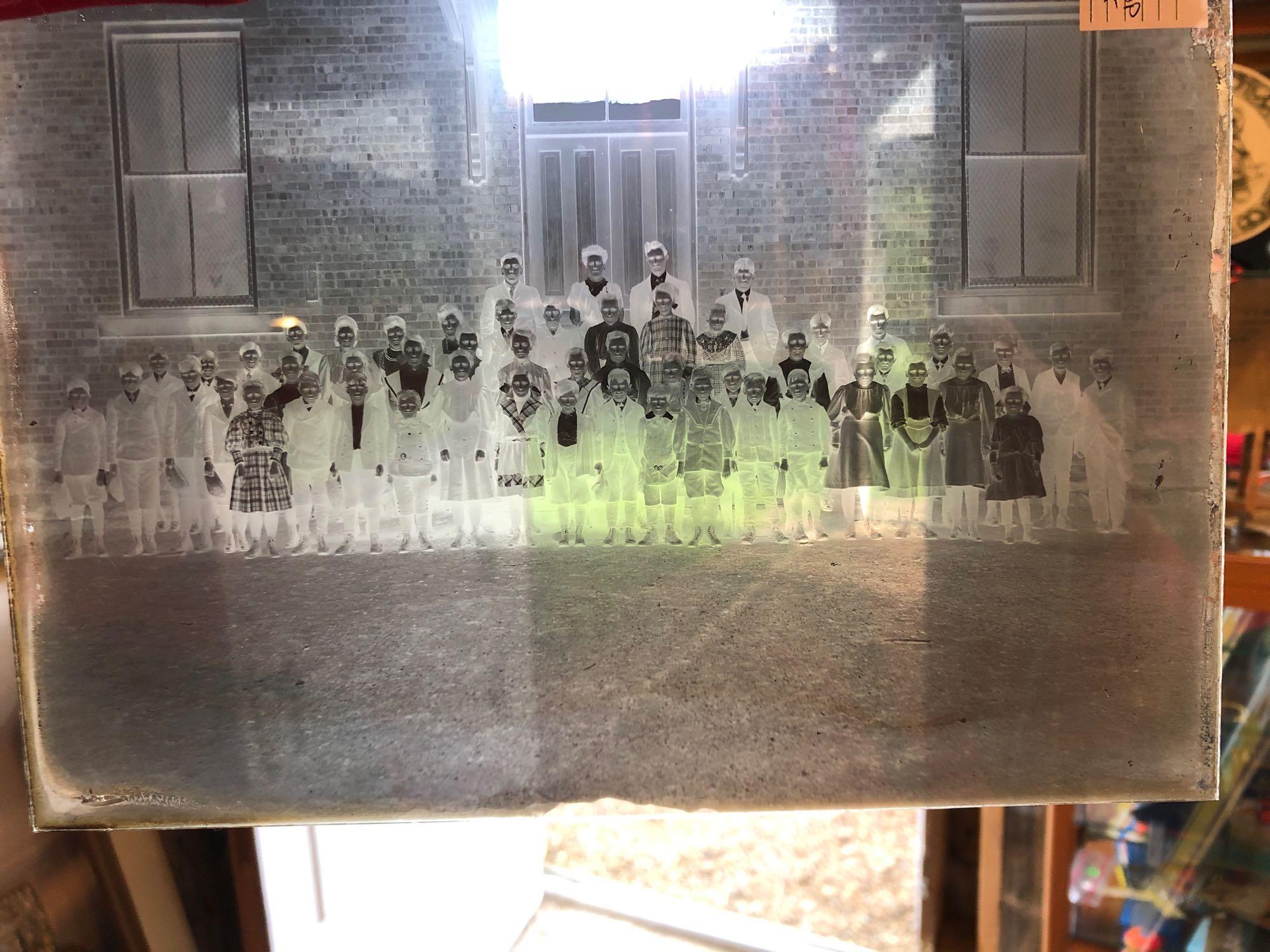 Early Glass Photo Negatives