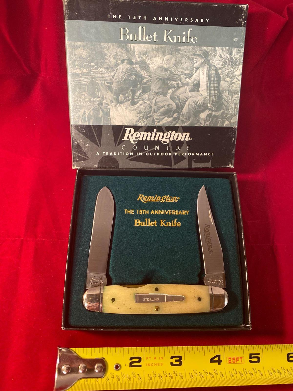 1997 Remington 15th Anniversary #R-4468 bullet knife
