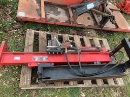 3pt. Swisher LS3P hyd. log splitter, tilt