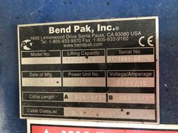 Bend Pak 10,000lb Auto Shop Lift