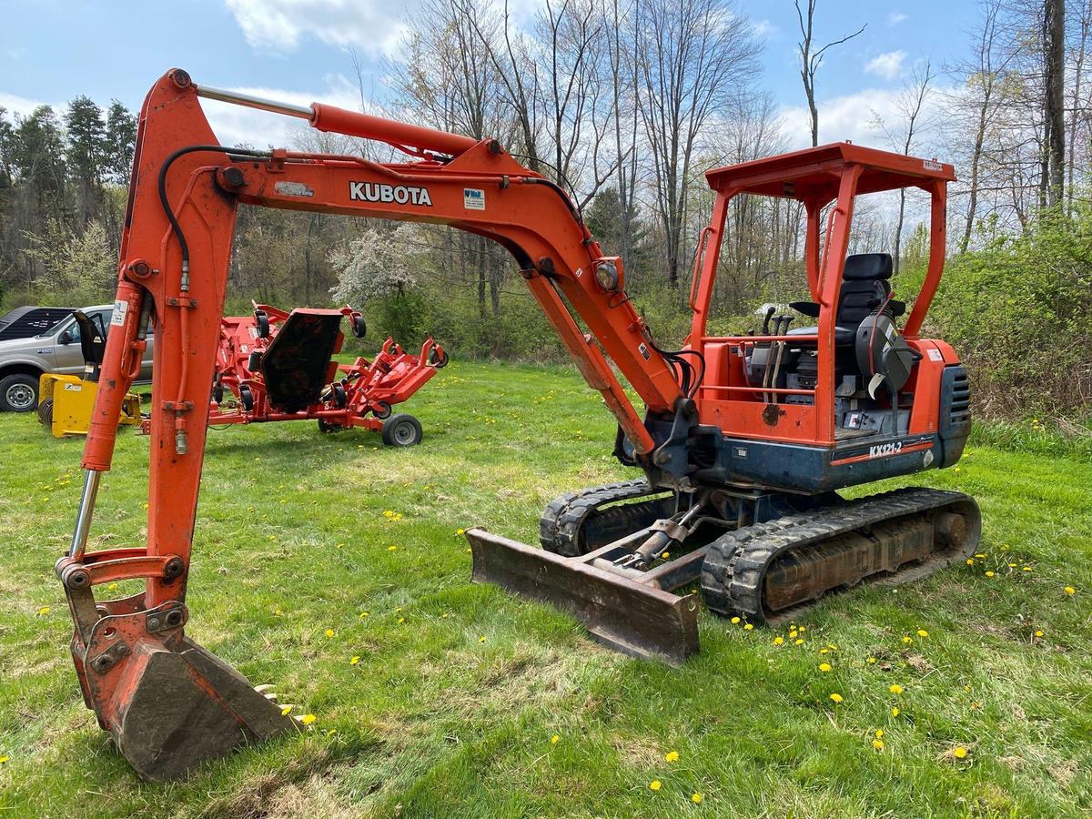 Kubota KX121-2 excavator super series