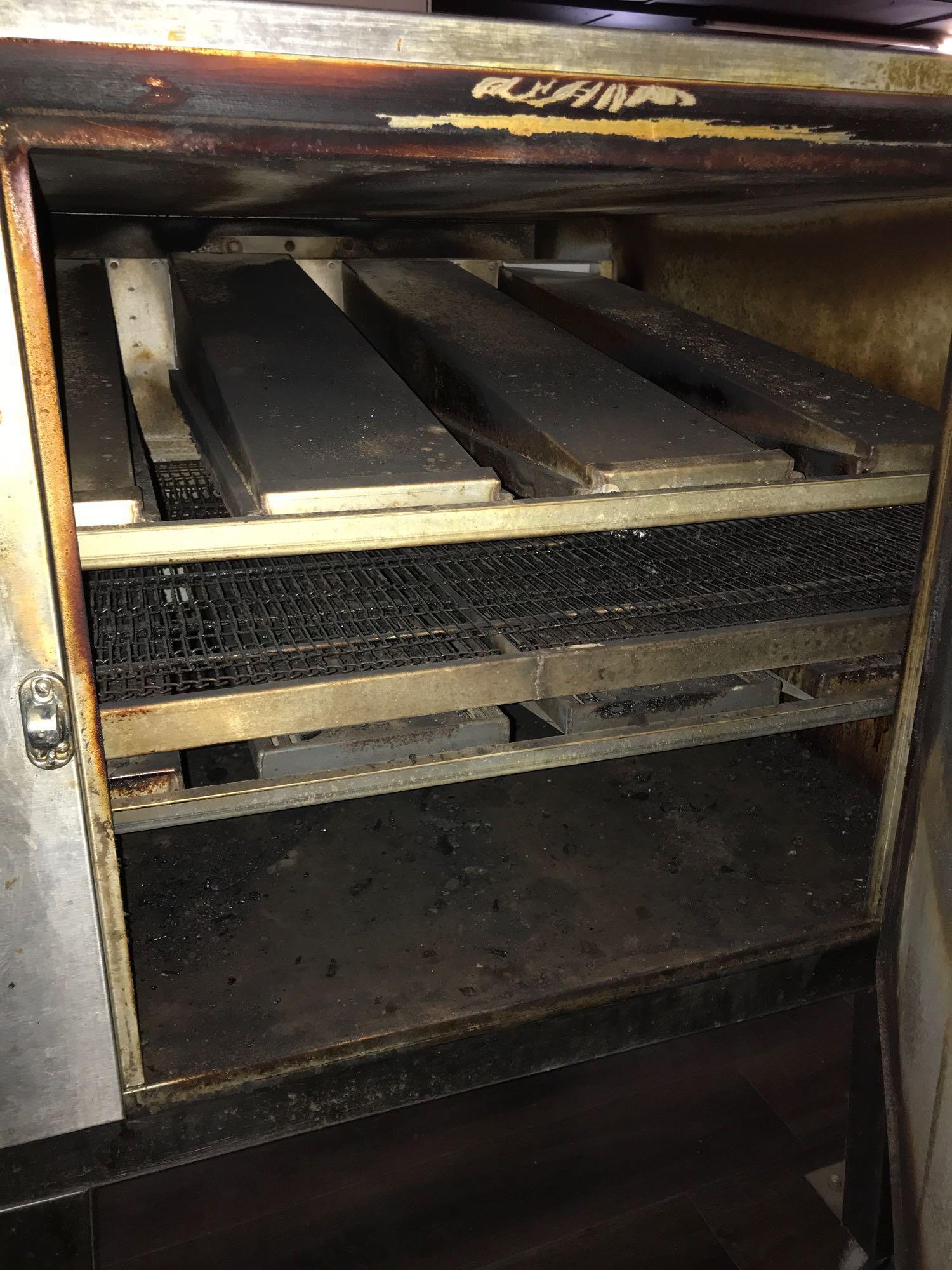 Lincoln Impinger Conveyor Pizza Oven on Rolling Base